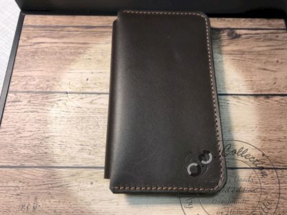 Cover per iphone X/XS di OM Collection by Andrea Masotti in cuoio e pelle fatta a mano